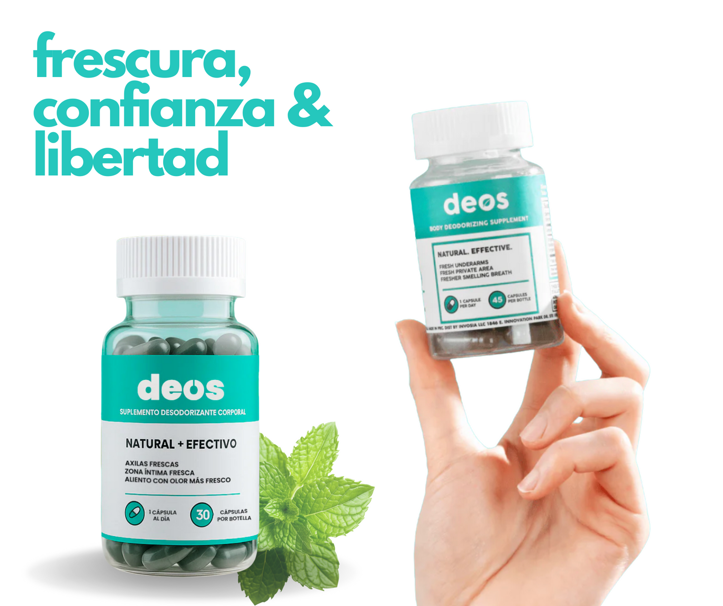 Desodorante Interno Natural - DEOS™