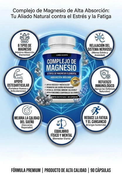Magnesium Complex – Suplemento de magnesio de alta absorción