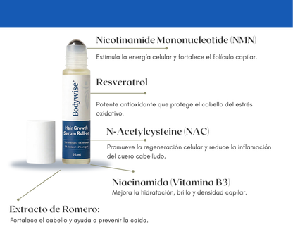 Roll-on Crecimiento Capilar  - Bodywise™