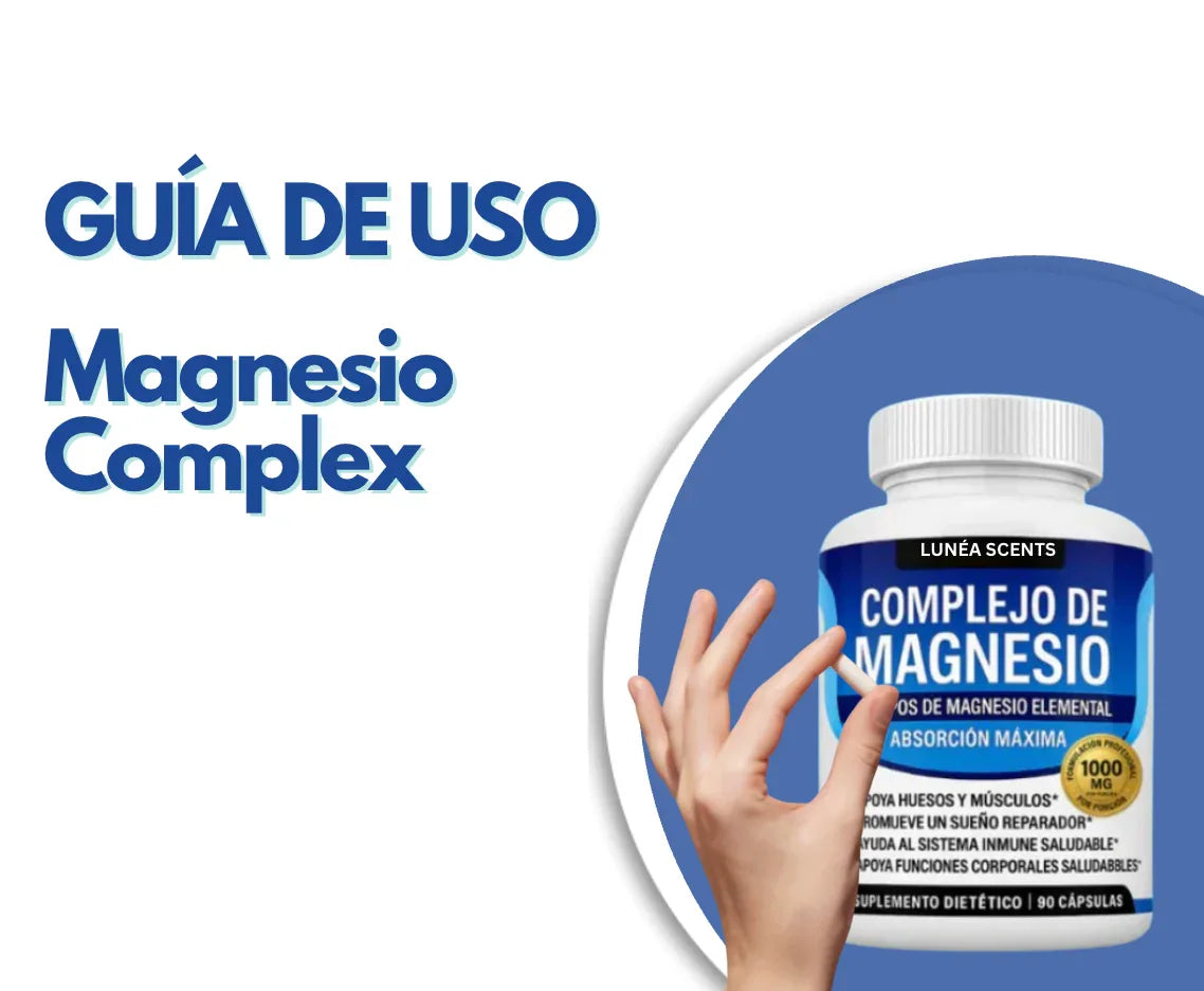 Guía de Uso Magnesio Complex - LUNÉA SCENTS