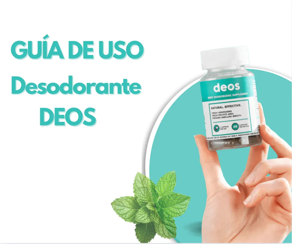 Guía de Uso Desodorante Interno DEOS - LUNÉA SCENTS