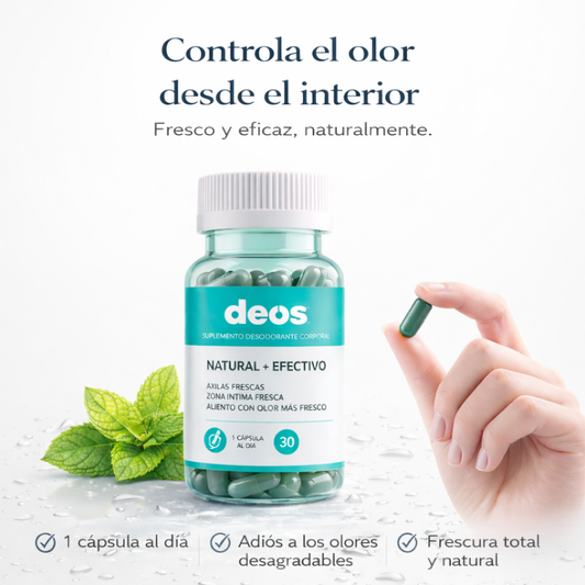 DEOS – Desodorante interno natural