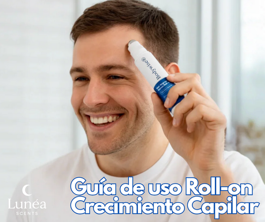 Guía de Uso Roll-on Crecimiento capilar
