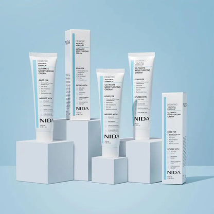 NIDA Daily Ultimate Moisturizing Cream Anti-Aging Whitening Repair Redness Essence Repairing Calming Pore Moisturizer Skin Care